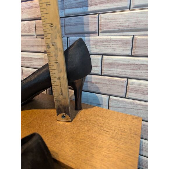 Fioni nights black fabric heets size 9.5 - Picture 4 of 6